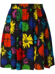 юбка с цветочным принтом   Moschino