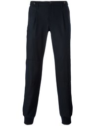 брюки с присборенными манжетами Eleventy