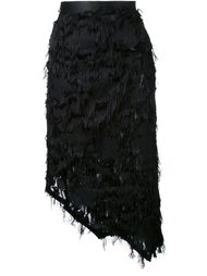 асимметричная юбка Ann Demeulemeester