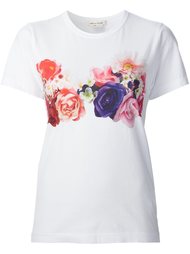 футболка с цветочным принтом Comme Des Garçons