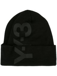 шапка с принтом логотипа  Y-3