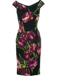 платье с цветочным принтом  Dolce &amp; Gabbana