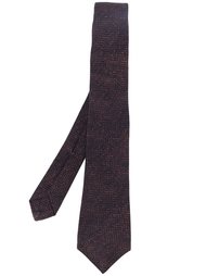 галстук с узором зигзаг Kiton