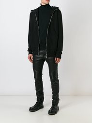 толстовка 'Gimp' на молнии с капюшоном  Rick Owens DRKSHDW