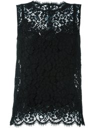 кружевной топ Dolce &amp; Gabbana
