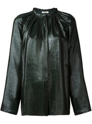 блузка с эффектом металлик Nina Ricci