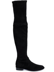 ботфорты на низком каблуке Stuart Weitzman