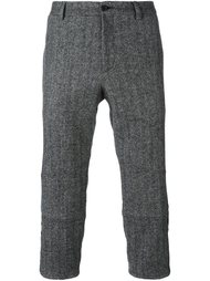 твидовые укороченные брюки Dolce &amp; Gabbana