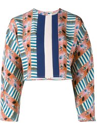укороченная блузка с узором Tata Naka
