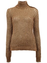 джемпер с высоким горлом Balmain