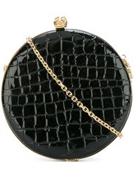 круглый клатч на цепочке Alexander McQueen