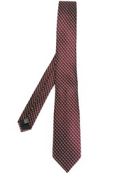 галстук с мелким узором Lanvin