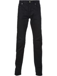 узкие джинсы слим Saint Laurent