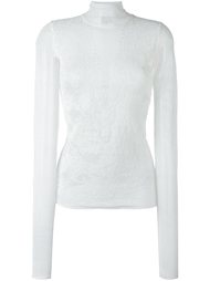 кружевная блузка  Lanvin
