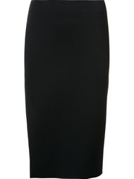 юбка с разрезом сбоку Helmut Lang
