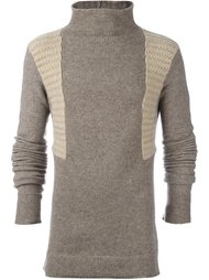 свитер с высокой горловиной Rick Owens