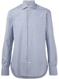 рубашка с узором Kiton