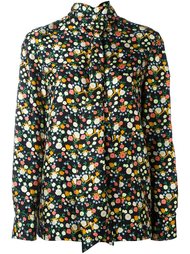 блузка с цветочным узором Tory Burch