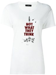 футболка 'Not what they think'  Diesel
