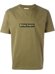 футболка с логотипом Palm Angels