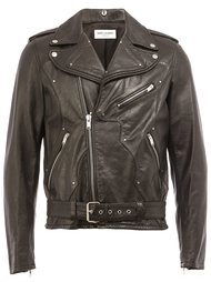 байкерская куртка Saint Laurent