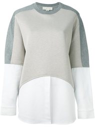 толстовка с панельным дизайном  Stella McCartney