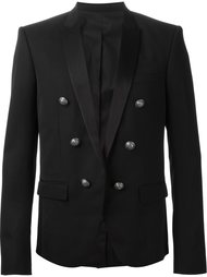 пиджак с атласными лацканами Balmain