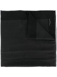 шарф в горох Saint Laurent