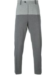 укороченные брюки с панельным дизайном Ejxiii