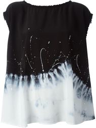 топ с узором "тай-дай" 8pm