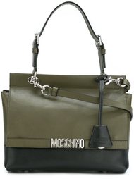 сумка-тоут в стиле колор-блок  Moschino