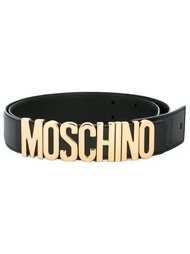 ремень с логотипом  Moschino
