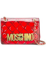 сумка на плечо с логотипом  Moschino