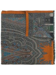шарф с узором пейсли Etro