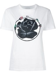 футболка с принтом розы  J.W.Anderson