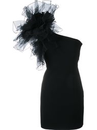 платье на одно плечо Saint Laurent