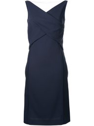 платье с драпировкой спереди Nina Ricci