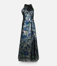 платье с запахом и узором Christopher Kane