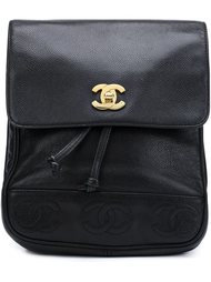 рюкзак с логотипом Chanel Vintage