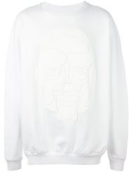 'Puffa Face' sweatshirt Henrik Vibskov