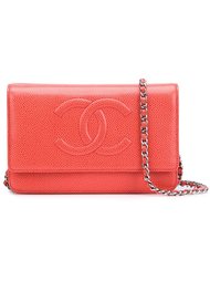 сумка-кошелек с логотипом Chanel Vintage
