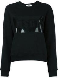 толстовка с логотипом MSGM