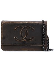 сумка-кошелек с логотипом Chanel Vintage
