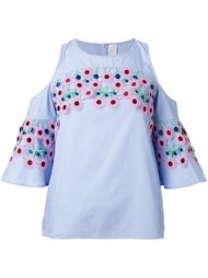 блузка с открытми плечами  Peter Pilotto