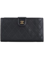 кошелек с декоративной строчкой Chanel Vintage