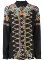 рубашка с абстрактным принтом   Etro