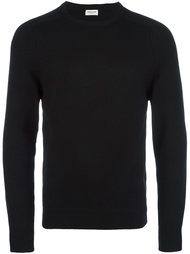 джемпер с локтевыми заплатками Saint Laurent