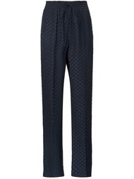 спортивные штаны из фактурной ткани Chloé