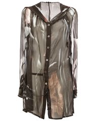 полупрозрачная блузка Ann Demeulemeester