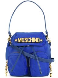 сумка-тоут в стиле рюкзака Moschino